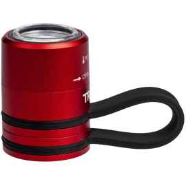 Фонарик Eco Run, красный, Цвет: красный, Размер: 2,5х2,5х3,5 см, упаковка 7х8,5х3 см