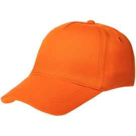 Бейсболка Convention, оранжевая, Цвет: оранжевый