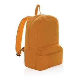 Рюкзак Impact из переработанного канваса AWARE™, 285 г/м², солнечный оранжевый,, Цвет: солнечный оранжевый,, Размер: Длина 30 см., ширина 13,5 см., высота 41 см., диаметр 0 см.