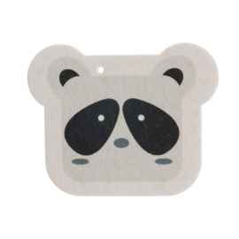 Спонж Dewal Beauty для снятия макияжа «панда»,105 х 83 мм, 1 шт