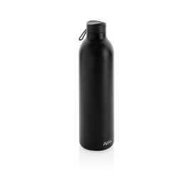 Термобутылка Avira Avior из переработанной нержавеющей стали RCS, 1 л, Черный, Цвет: черный,, Размер: , высота 28,8 см., диаметр 8,3 см.