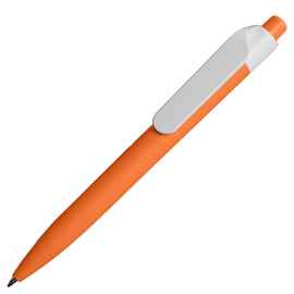 Ручка шариковая N16 soft touch, оранжевый, пластик, цвет чернил синий, Цвет: оранжевый