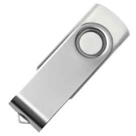 USB flash-карта 'Dot' (16Гб), белый, 5,8х2х1,1см,пластик металл, Цвет: белый