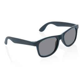 Солнцезащитные очки из переработанного полипропилена GRS, Синий, Цвет: темно-синий,, Размер: Длина 14,5 см., ширина 14,8 см., высота 4,9 см., диаметр 0 см.