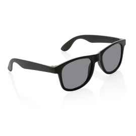 Солнцезащитные очки из переработанного полипропилена GRS, Черный, Цвет: черный,, Размер: Длина 14,5 см., ширина 14,8 см., высота 4,9 см., диаметр 0 см.