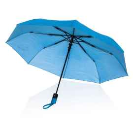 Автоматический зонт Impact из rPET AWARE™ 190T, d97 см, Синий, Цвет: безмятежный синий,, Размер: , высота 57 см., диаметр 97 см.