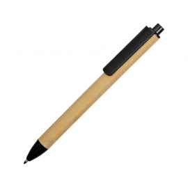 Ручка картонная шариковая Эко 2.0, 18380.07, Цвет: черный,бежевый
