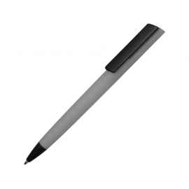 Ручка пластиковая soft-touch шариковая Taper, 16540.12, Цвет: черный,серый