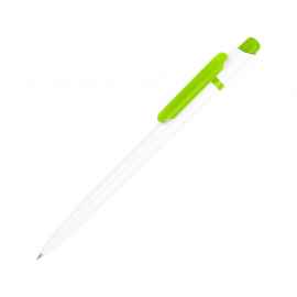 Ручка пластиковая шариковая Этюд, 13135.23, Цвет: зеленое яблоко,белый