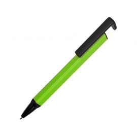 Ручка-подставка металлическая Кипер Q, 11380.19, Цвет: зеленое яблоко,черный