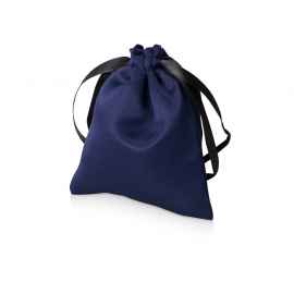 Мешочек подарочный сатиновый S, 995042, Цвет: темно-синий