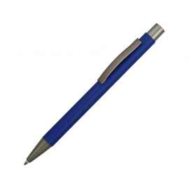 Ручка металлическая soft-touch шариковая Tender, 18341.02, Цвет: серый,синий