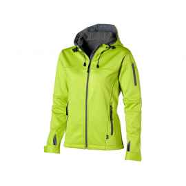 Куртка софтшел Match женская, S, 3330764S, Цвет: серый,светло-зеленый, Размер: S