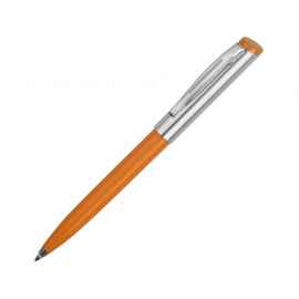 Ручка металлическая шариковая Карнеги, 11271.13, Цвет: оранжевый,серебристый