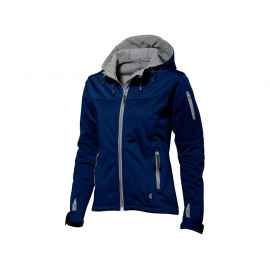 Куртка софтшел Match женская, S, 3330749S, Цвет: серый,темно-синий, Размер: S