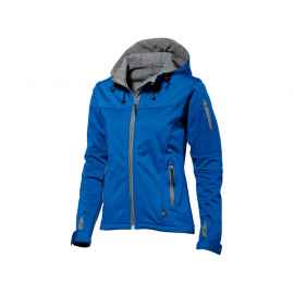Куртка софтшел Match женская, S, 3330742S, Цвет: серый,небесно-синий, Размер: S
