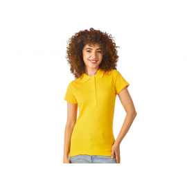 Рубашка поло First женская, S, 3109416S, Цвет: золотисто-желтый, Размер: S