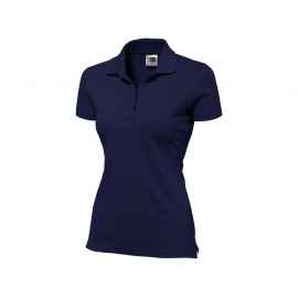 Рубашка поло First женская, S, 3109449S, Цвет: темно-синий, Размер: S