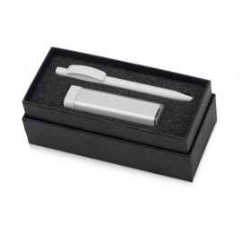 Подарочный набор White top с ручкой и зарядным устройством, 700302.06, Цвет: белый