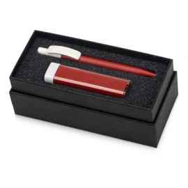 Подарочный набор White top с ручкой и зарядным устройством, 700302.01, Цвет: красный