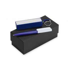 Подарочный набор Essentials Umbo с ручкой и зарядным устройством, 700301.02, Цвет: синий