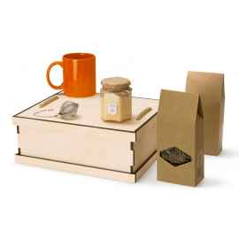 Подарочный набор Tea Duo Deluxe, 700326.13, Цвет: коричневый,оранжевый,натуральный