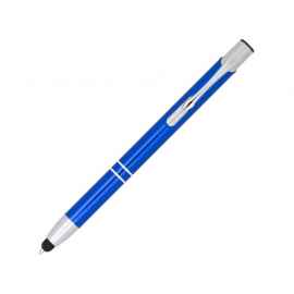 Ручка-стилус металлическая шариковая Moneta с анодированным покрытием, 10729805, Цвет: ярко-синий