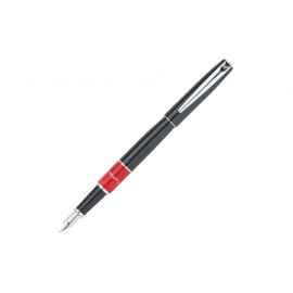Ручка перьевая Libra, 417555, Цвет: черный,красный,серебристый