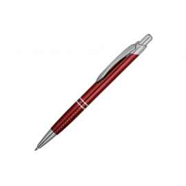 Ручка металлическая шариковая Кварц, 11345.01, Цвет: красный