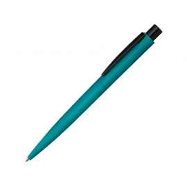 Ручка шариковая металлическая Lumos M soft-touch, 187949.15, Цвет: черный,морская волна