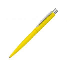 187948.04 Ручка шариковая металлическая Lumos Gum soft-touch, Цвет: желтый