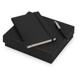 Подарочный набор Moleskine Picasso с блокнотом А5 и ручкой, 700370.02, Цвет: черный
