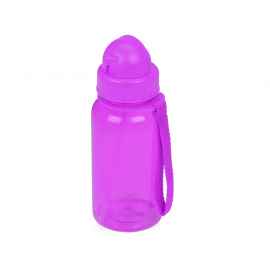 Бутылка для воды со складной соломинкой Kidz, 821718, Цвет: оранжевый, Объем: 500
