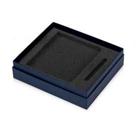 Коробка с ложементом Smooth L для ручки и блокнота А5, 700481, Цвет: синий