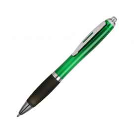 Ручка пластиковая шариковая Nash, синие чернила, 10615501, Цвет: черный,зеленый, Размер: синие чернила