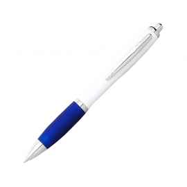 Ручка пластиковая шариковая Nash, синие чернила, 10690000, Цвет: ярко-синий,белый, Размер: синие чернила