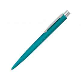 187948.15 Ручка шариковая металлическая Lumos Gum soft-touch, Цвет: морская волна