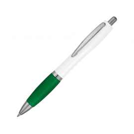 Ручка пластиковая шариковая Nash, синие чернила, 10690001, Цвет: зеленый,белый, Размер: синие чернила