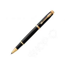 Ручка роллер Parker IM Core Black GT, 1931659, Цвет: черный,золотистый