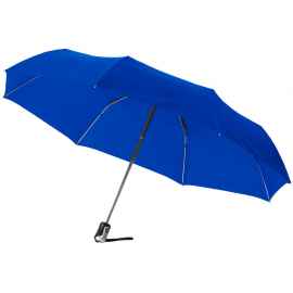 Зонт складной Alex, 10901610, Цвет: ярко-синий