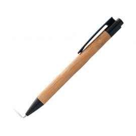 Ручка шариковая Borneo, 10632200, Цвет: черный,светло-коричневый