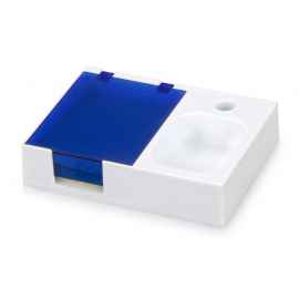 Подставка под ручку и скрепки Потакет, 599402, Цвет: синий,белый