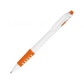 Ручка пластиковая шариковая Фиджи, 13180.13, Цвет: оранжевый,белый