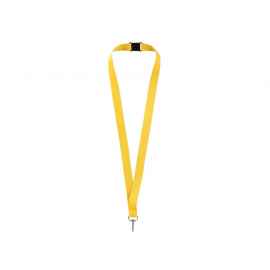 Ремешок на шею с карабином Бибионе, 10219304, Цвет: желтый