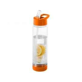 Бутылка Tutti Frutti, 10031406, Цвет: оранжевый,прозрачный, Объем: 740