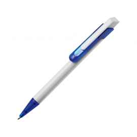 Ручка пластиковая шариковая Бавария, 13481.02, Цвет: синий,белый