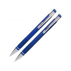 Набор письменных принадлежностей Онтарио, 53400.02, Цвет: синий,серебристый