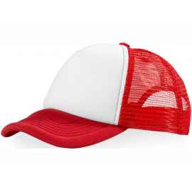 Бейсболка Trucker, 11106901, Цвет: красный,белый, Размер: 58