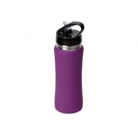 Бутылка спортивная из стали Коста-Рика, 600 мл, 828025, Цвет: фиолетовый, Объем: 600