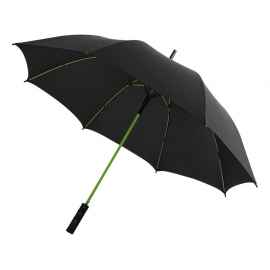 Зонт-трость Spark, 10908702, Цвет: черный,лайм